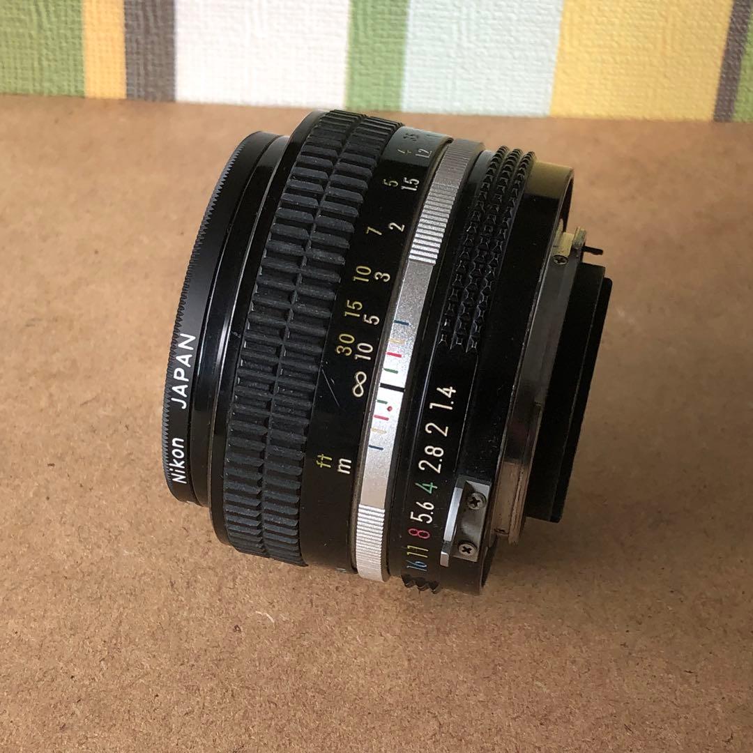 実写済み完動品 Nikomat FTn 、Nikkor 50mm f/1.4付
