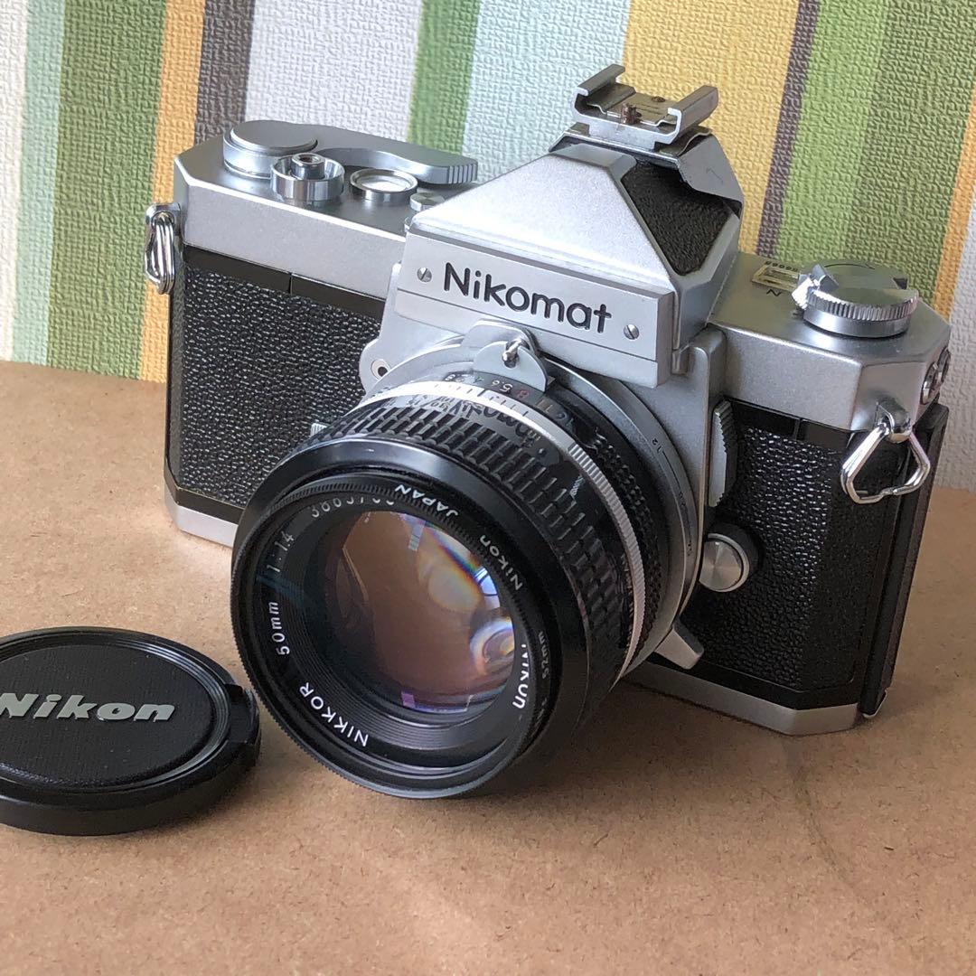 実写済み完動品 Nikomat FTn 、Nikkor 50mm f/1.4付