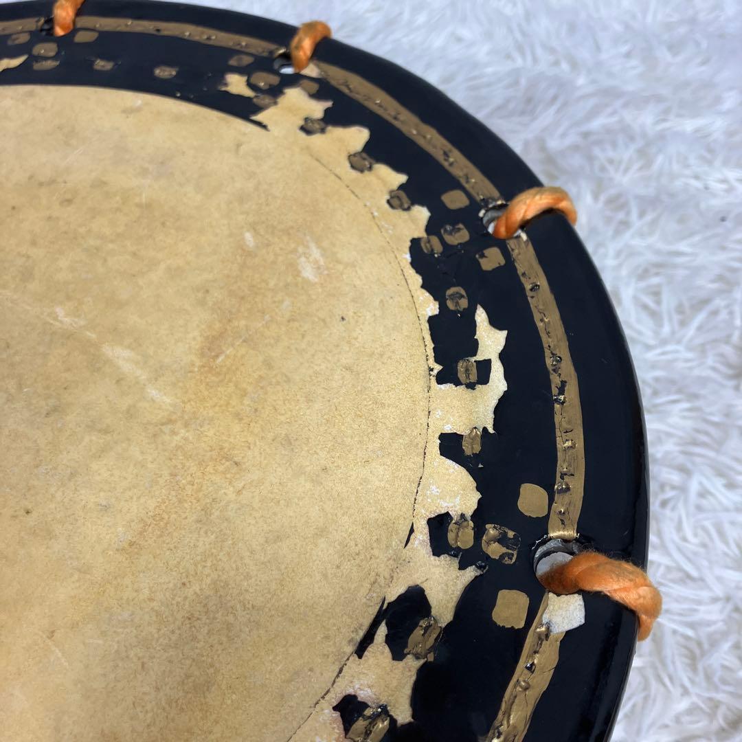 締太鼓 和太鼓 和楽器 締め太鼓 打楽器　打面35センチ