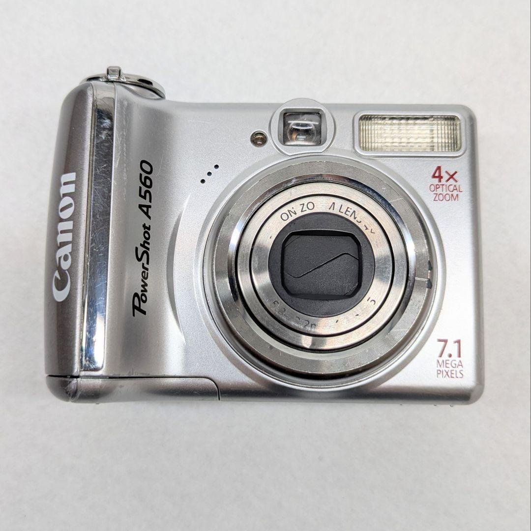 CANON PowerShot A560 シルバー 乾電池駆動 PC1229