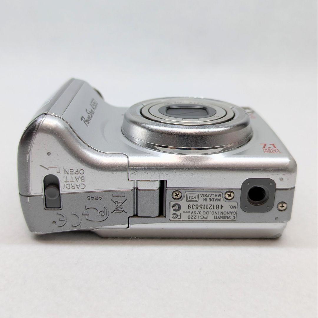 CANON PowerShot A560 シルバー 乾電池駆動 PC1229