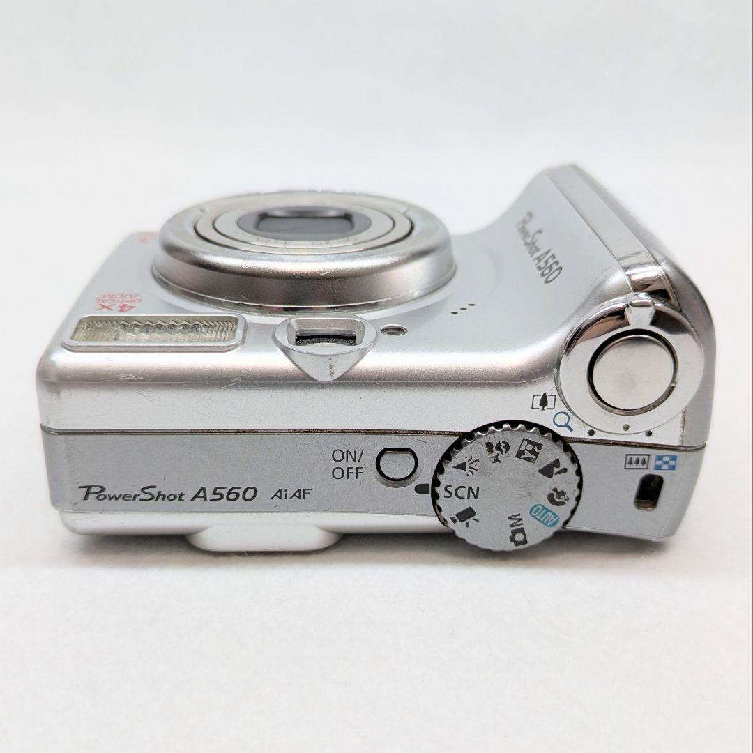 CANON PowerShot A560 シルバー 乾電池駆動 PC1229