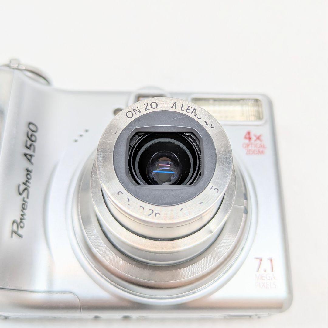CANON PowerShot A560 シルバー 乾電池駆動 PC1229
