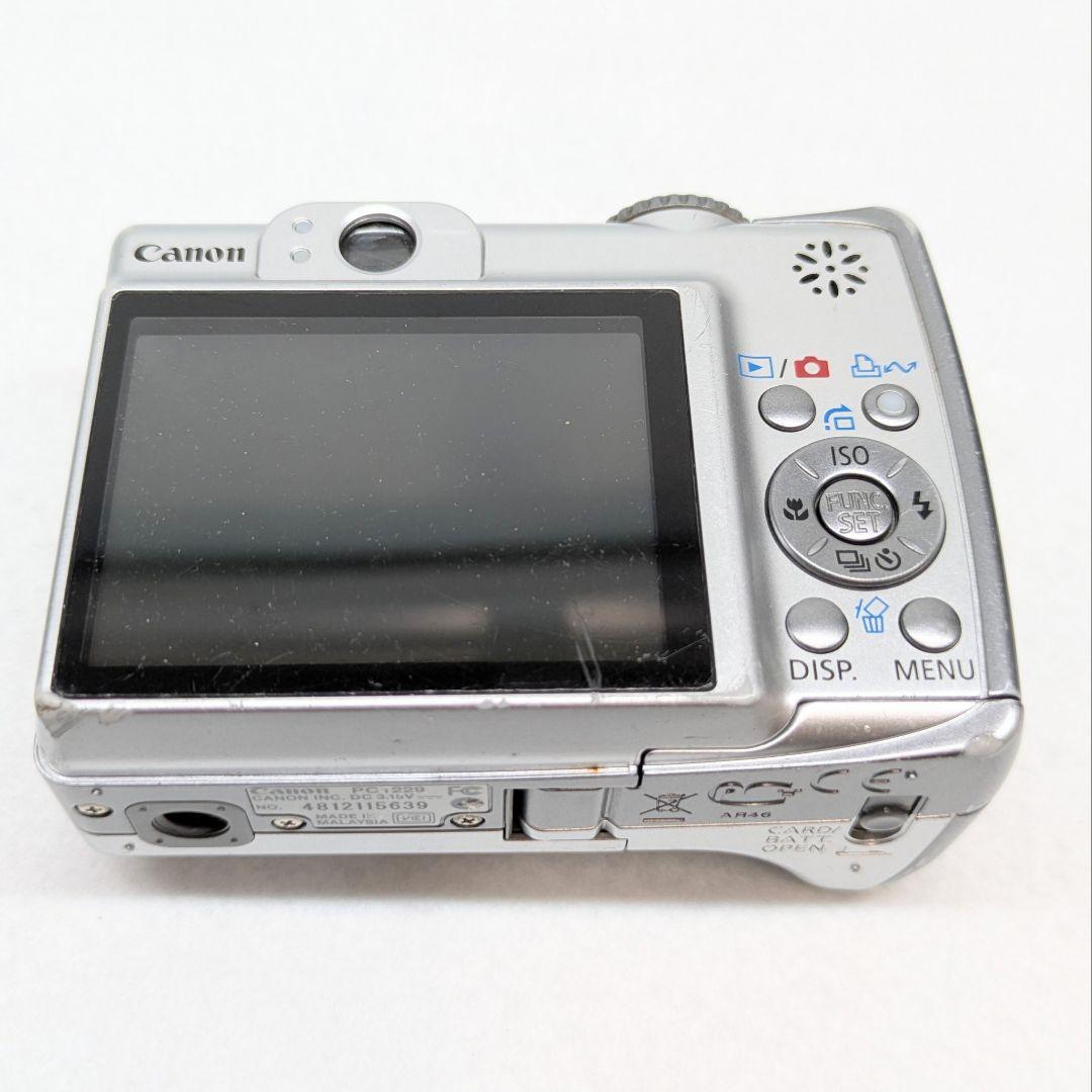 CANON PowerShot A560 シルバー 乾電池駆動 PC1229