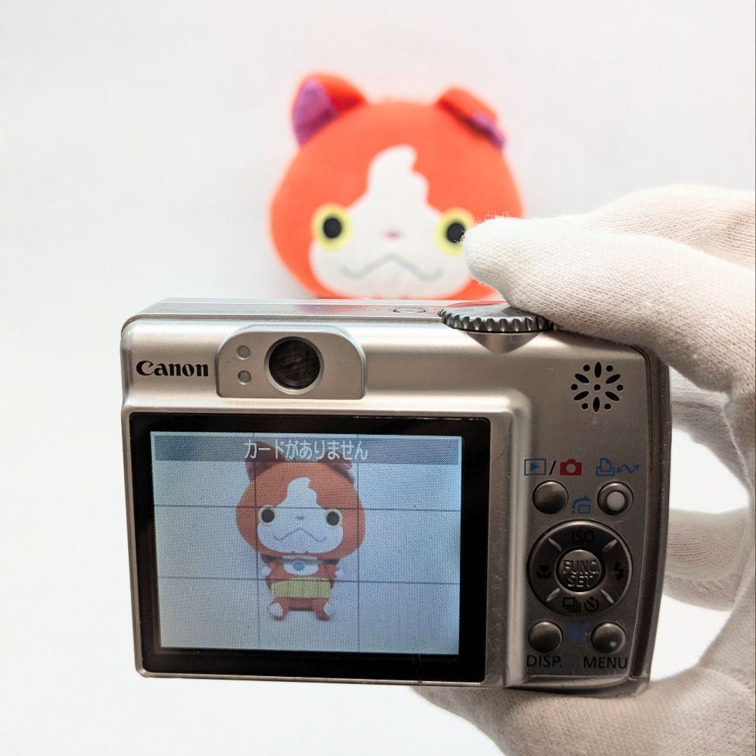 CANON PowerShot A560 シルバー 乾電池駆動 PC1229