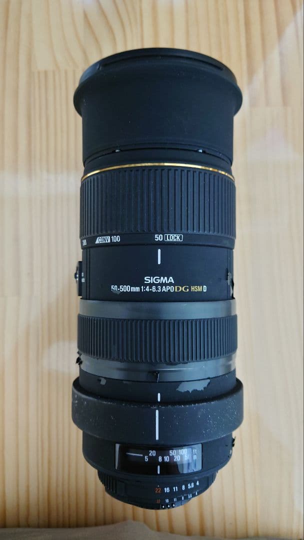 SIGMA シグマ APO 50-500mm F4.5-6.3 DG HSM