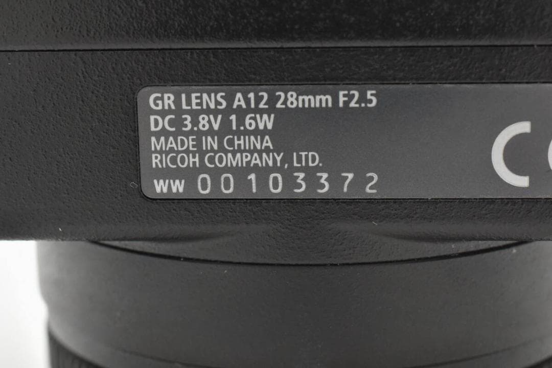 ★極美品★ GXR用カメラユニット GR LENS A12 28mm F2.5