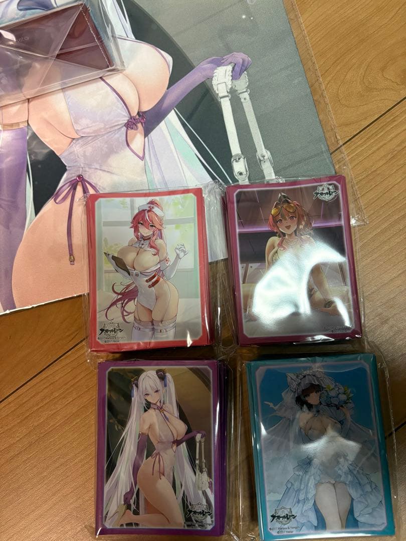 アズールレーン 第4弾 くじ ベルファスト 合皮製デッキケース