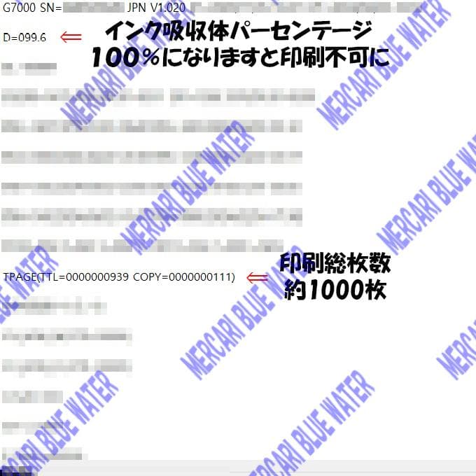 作動品 新品ヘッド Canon G7030 インクゼットプリンターギガタンク搭載