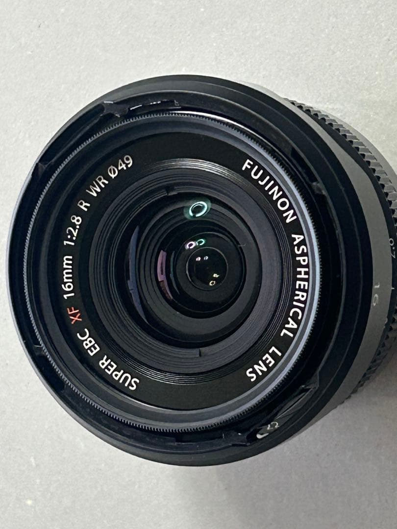 (3/9まで掲載)Fujifilm XF16mm F2.8 R WR ブラック