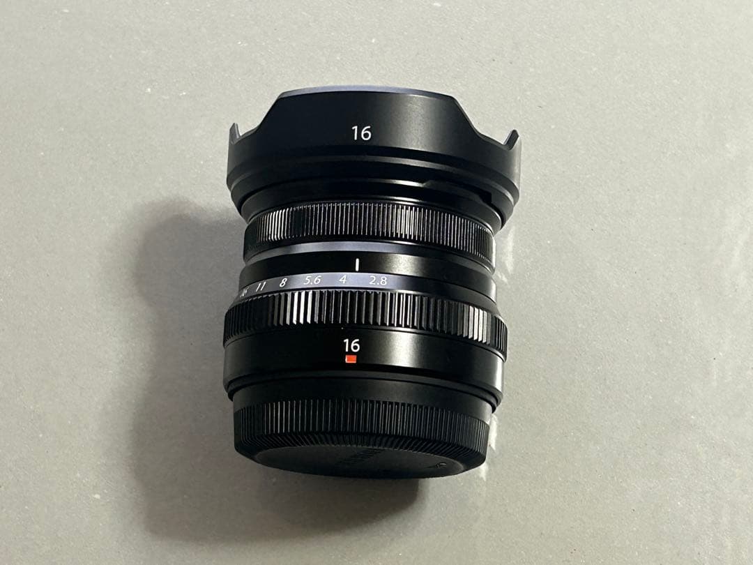 (3/9まで掲載)Fujifilm XF16mm F2.8 R WR ブラック