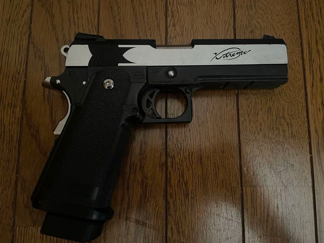 コルトM1911 MK Ⅳ 東京マルイエクストリーム　ガス エアガン　3点セット