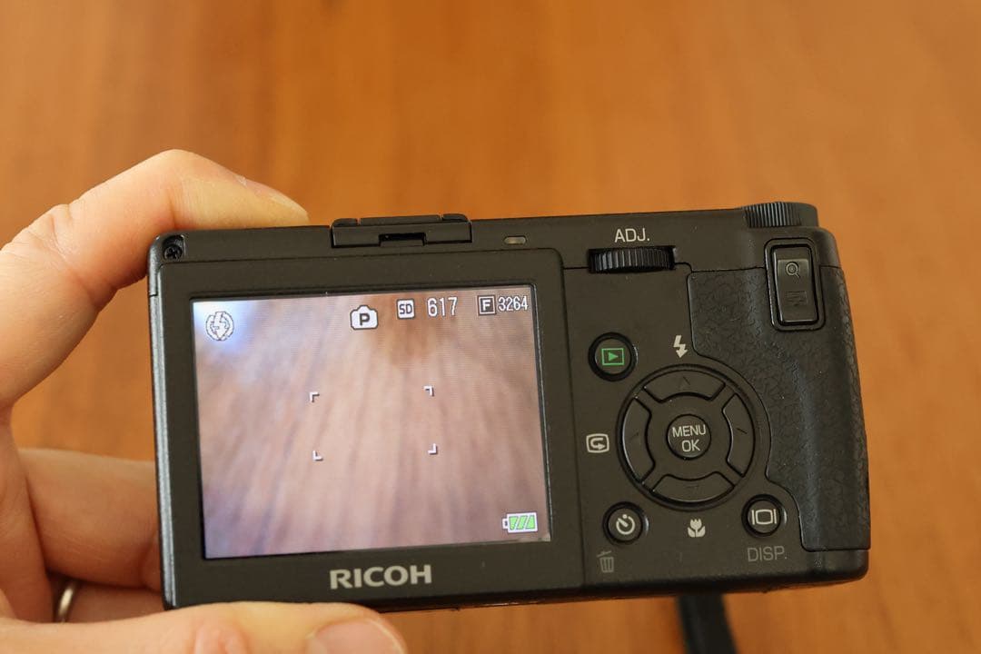 【美品】【完動品】リコーGR DIGITAL 純正ケース新品バッテリーSDカード