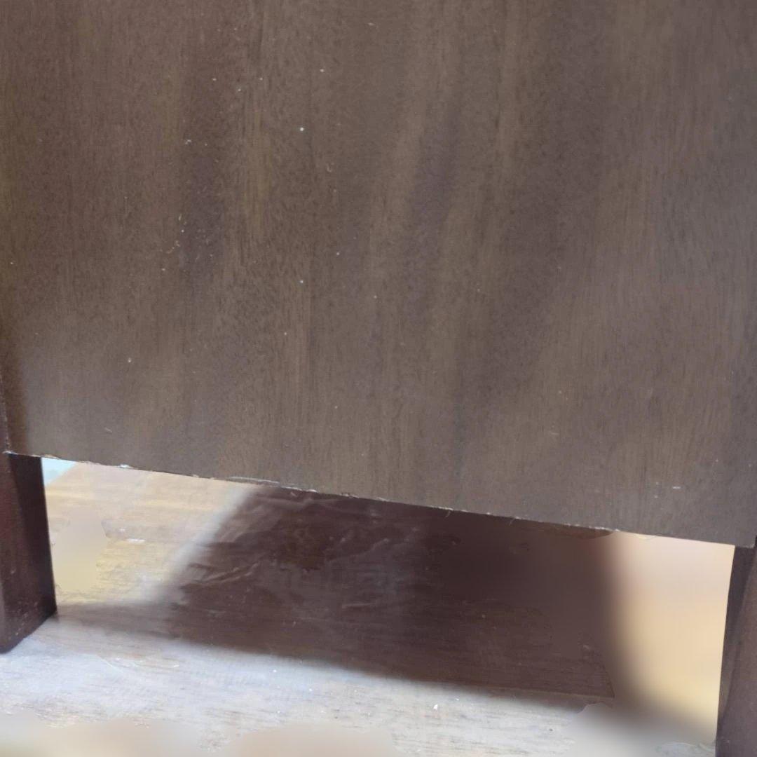 アケボノ工芸 アンティーク調 キャビネット サイドボード 飾り棚 木製 レトロ