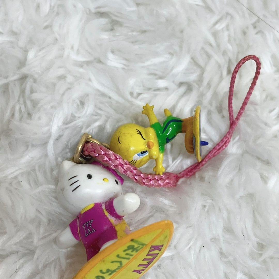 ハローキティ まとめ売り トゥイーティー エヴァ ご当地ストラップ コラボ