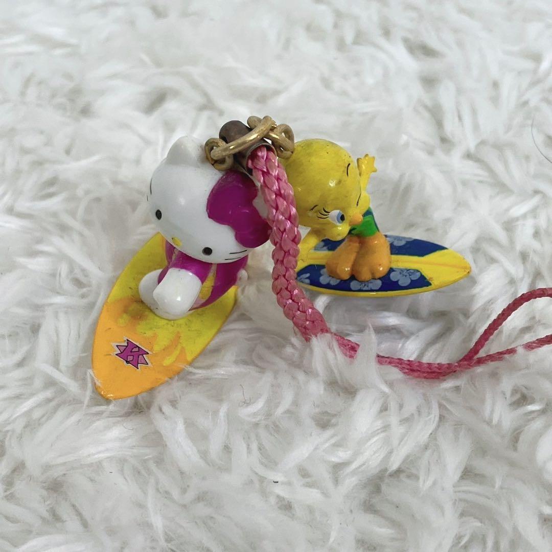ハローキティ まとめ売り トゥイーティー エヴァ ご当地ストラップ コラボ