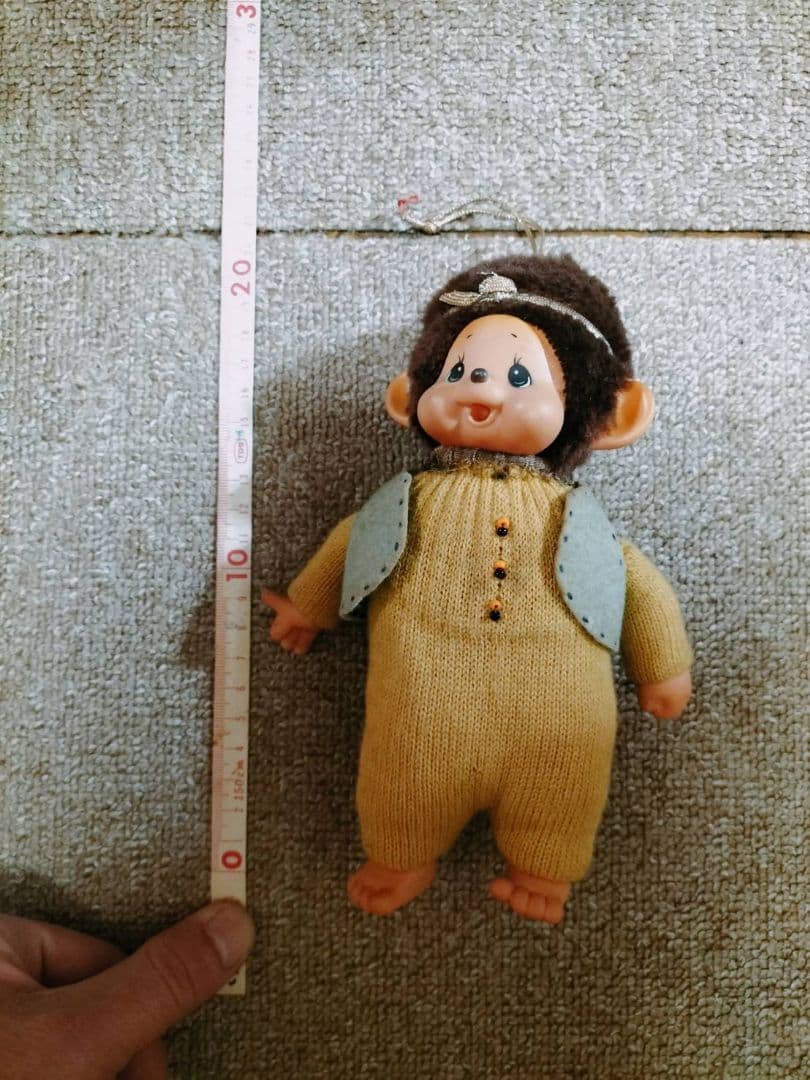 最終値下げ レア 昭和レトロ モンチッチ 3体セット 発売当初の製品