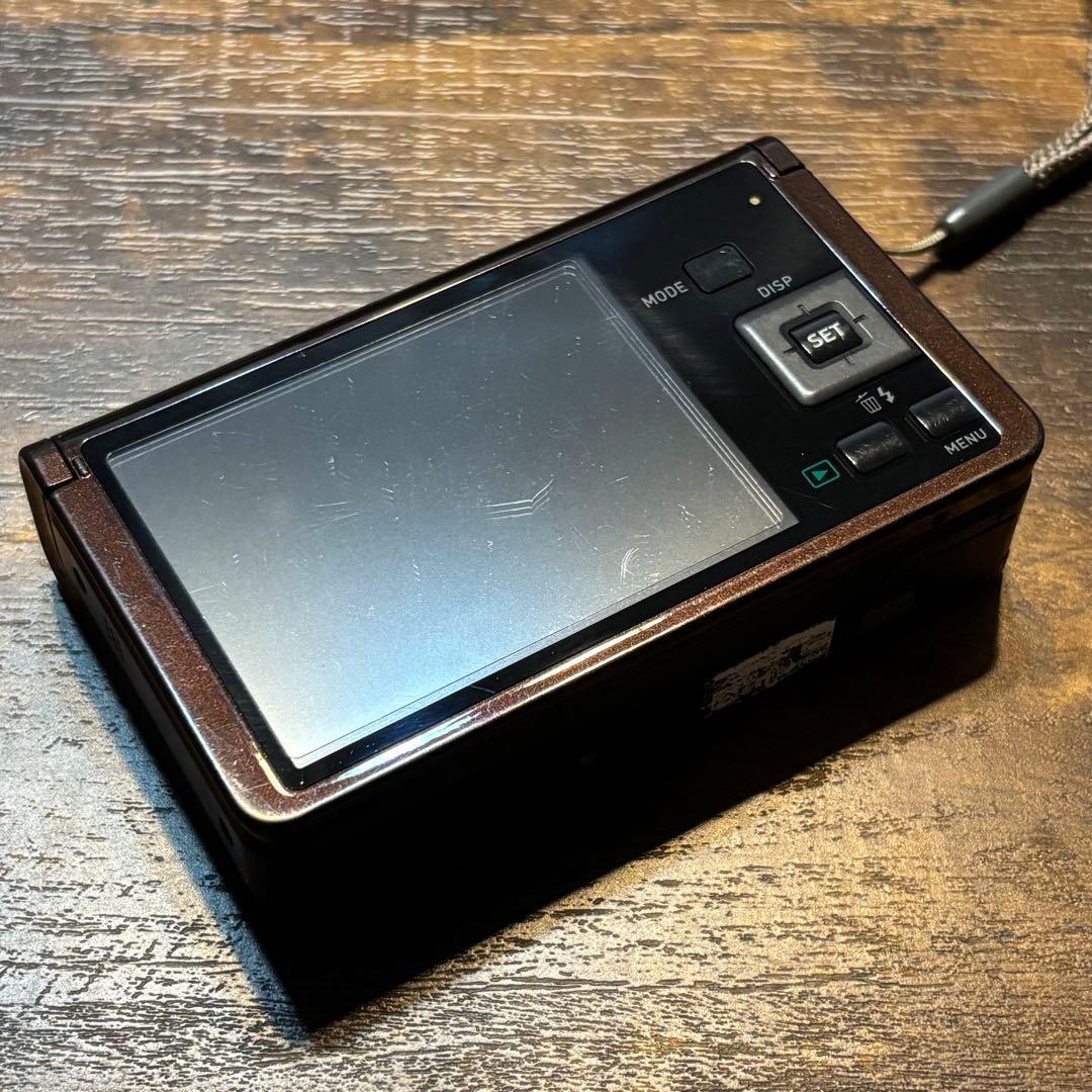 CASIO EXILIM EX-ZR50 ブラウン デジタルカメラ 動作確認済み