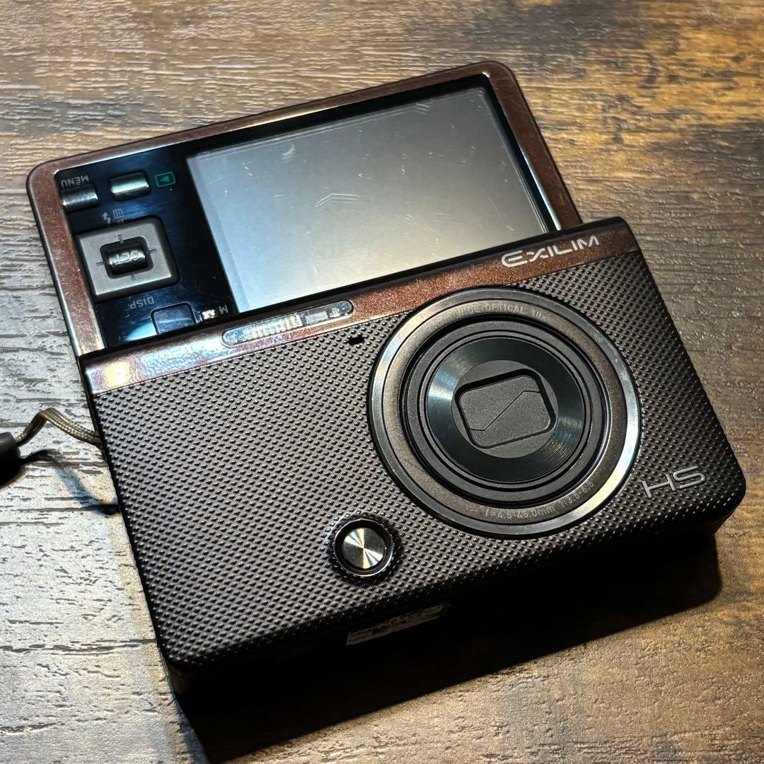 CASIO EXILIM EX-ZR50 ブラウン デジタルカメラ 動作確認済み