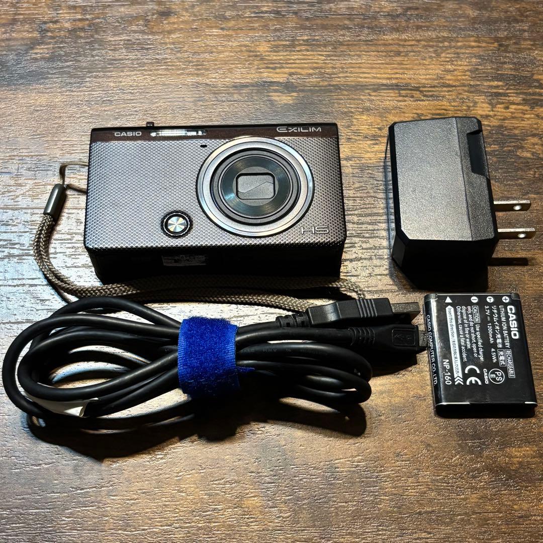 CASIO EXILIM EX-ZR50 ブラウン デジタルカメラ 動作確認済み