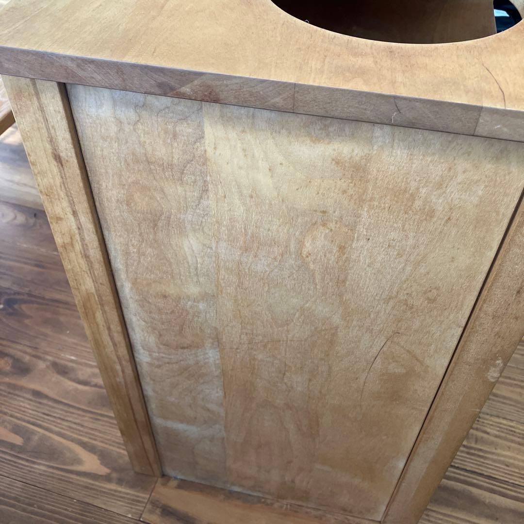 手作り木製　ままごとキッチン　ちびっこデスク　子供用デスク