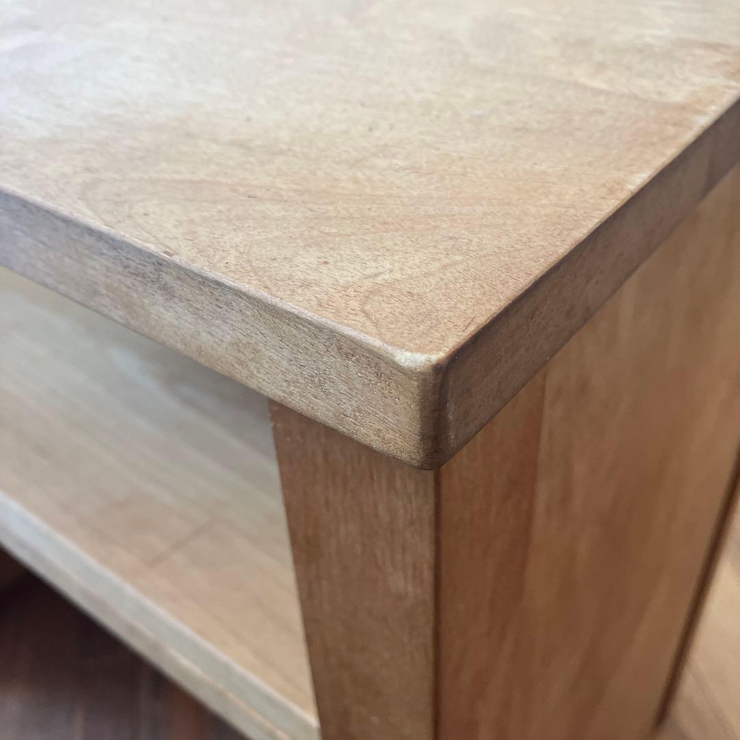 手作り木製　ままごとキッチン　ちびっこデスク　子供用デスク