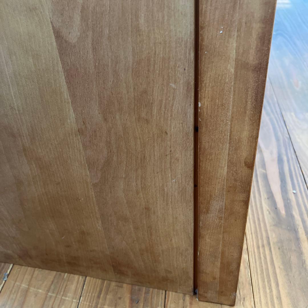 手作り木製　ままごとキッチン　ちびっこデスク　子供用デスク