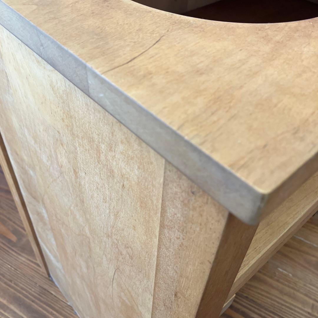 手作り木製　ままごとキッチン　ちびっこデスク　子供用デスク