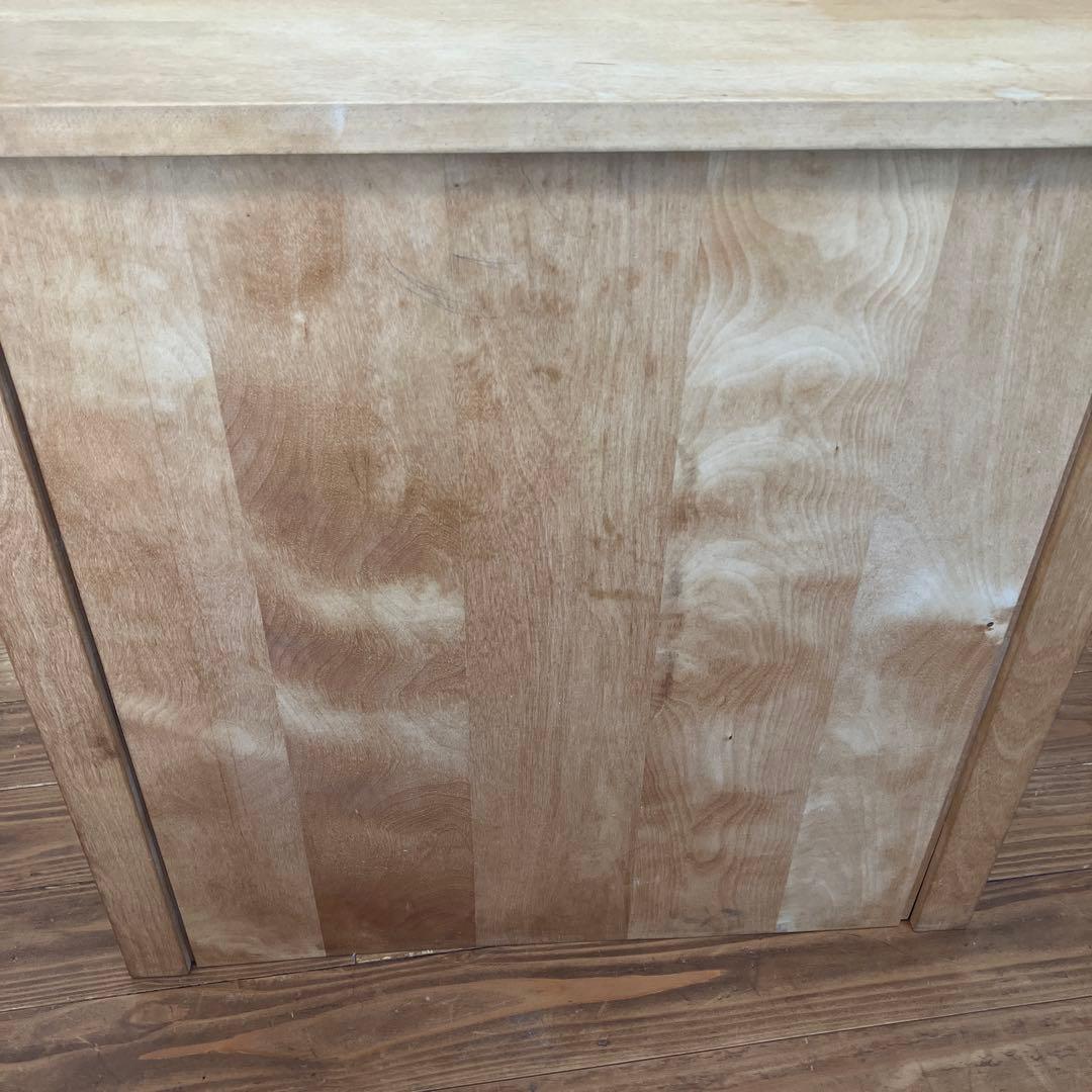 手作り木製　ままごとキッチン　ちびっこデスク　子供用デスク