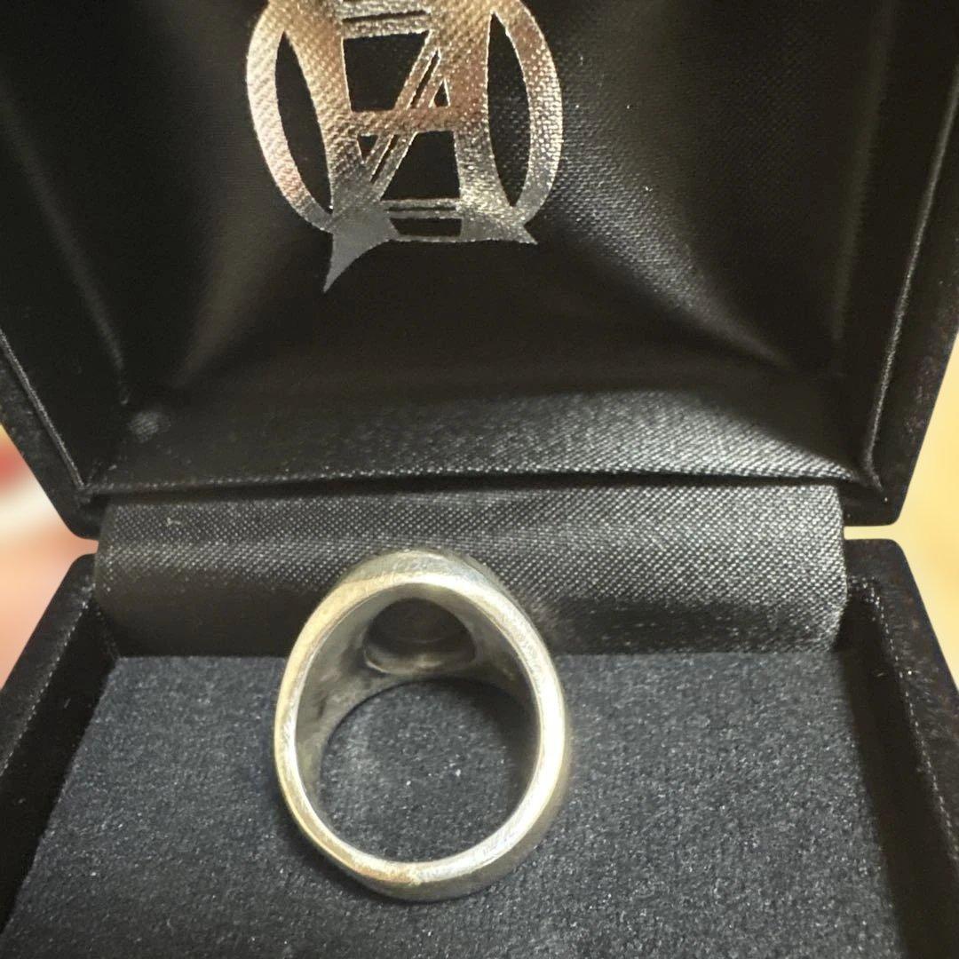 零[Hz] ZEROHZ ワイドシグネットリング 10号