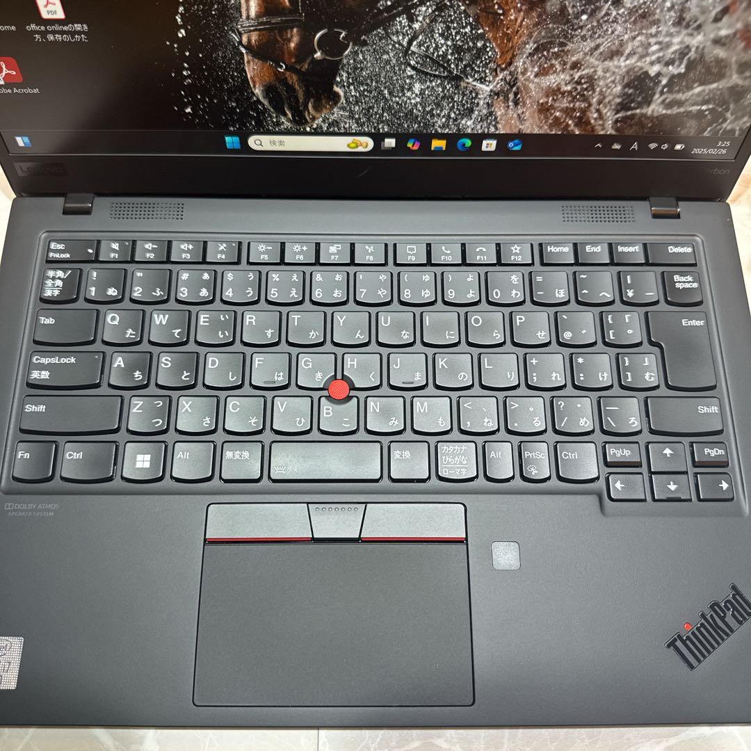 極美品最高峰i7‼️ThinkPadX1☘第10世代☘メモリ16G☘ノートパソコン