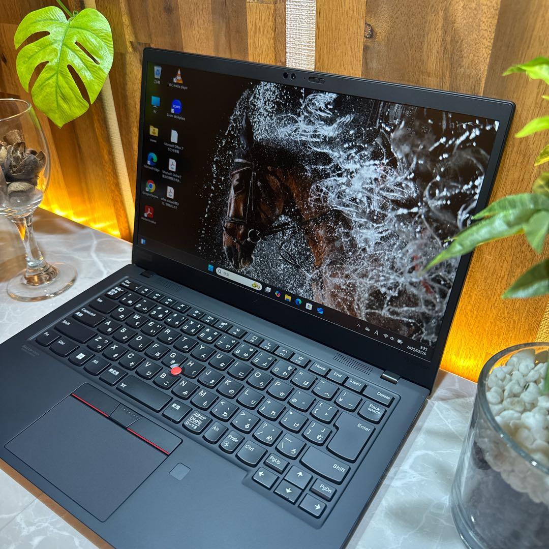 極美品最高峰i7‼️ThinkPadX1☘第10世代☘メモリ16G☘ノートパソコン