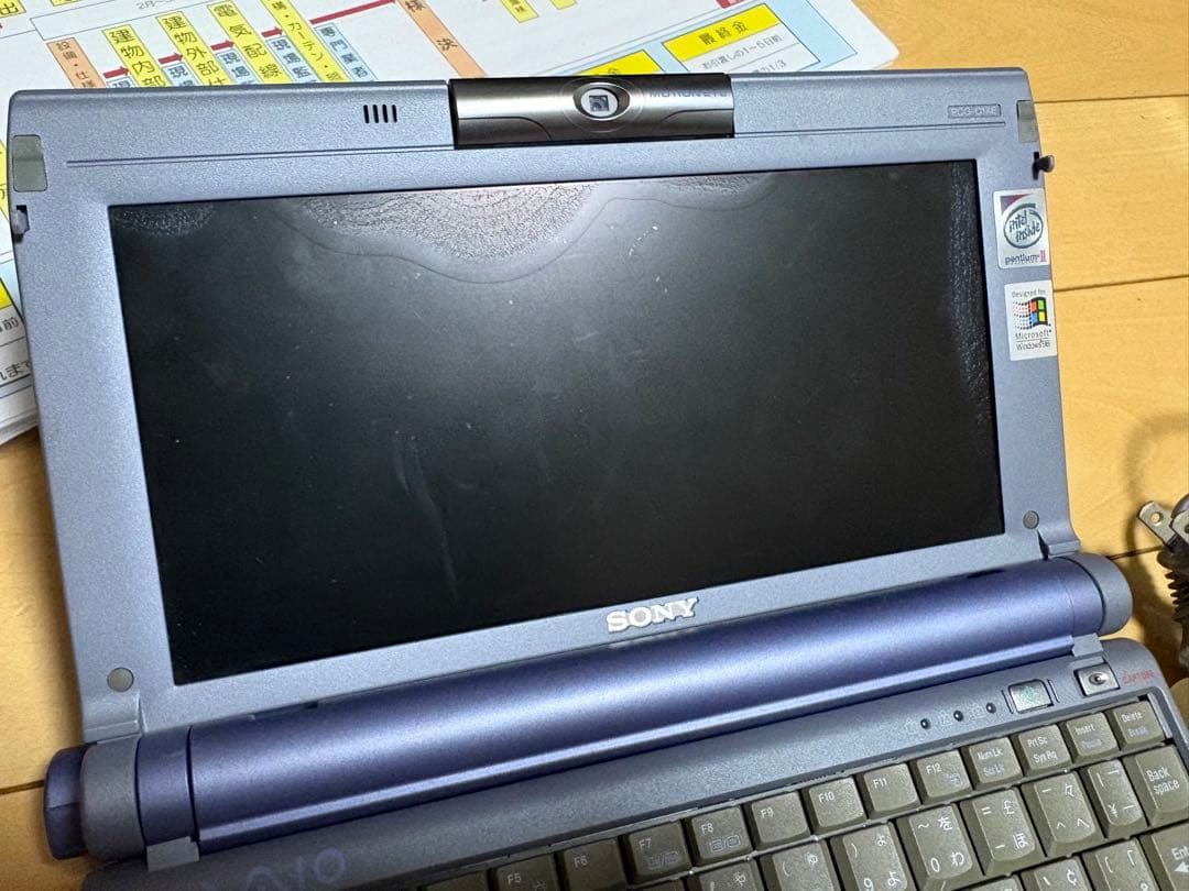 Sony VAIO PCG-C1XE 本体・付属品・説明書