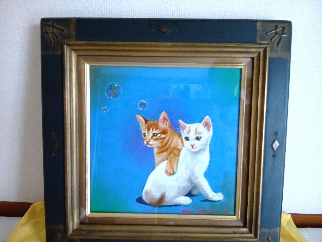 八代亜紀さん油彩画S３号