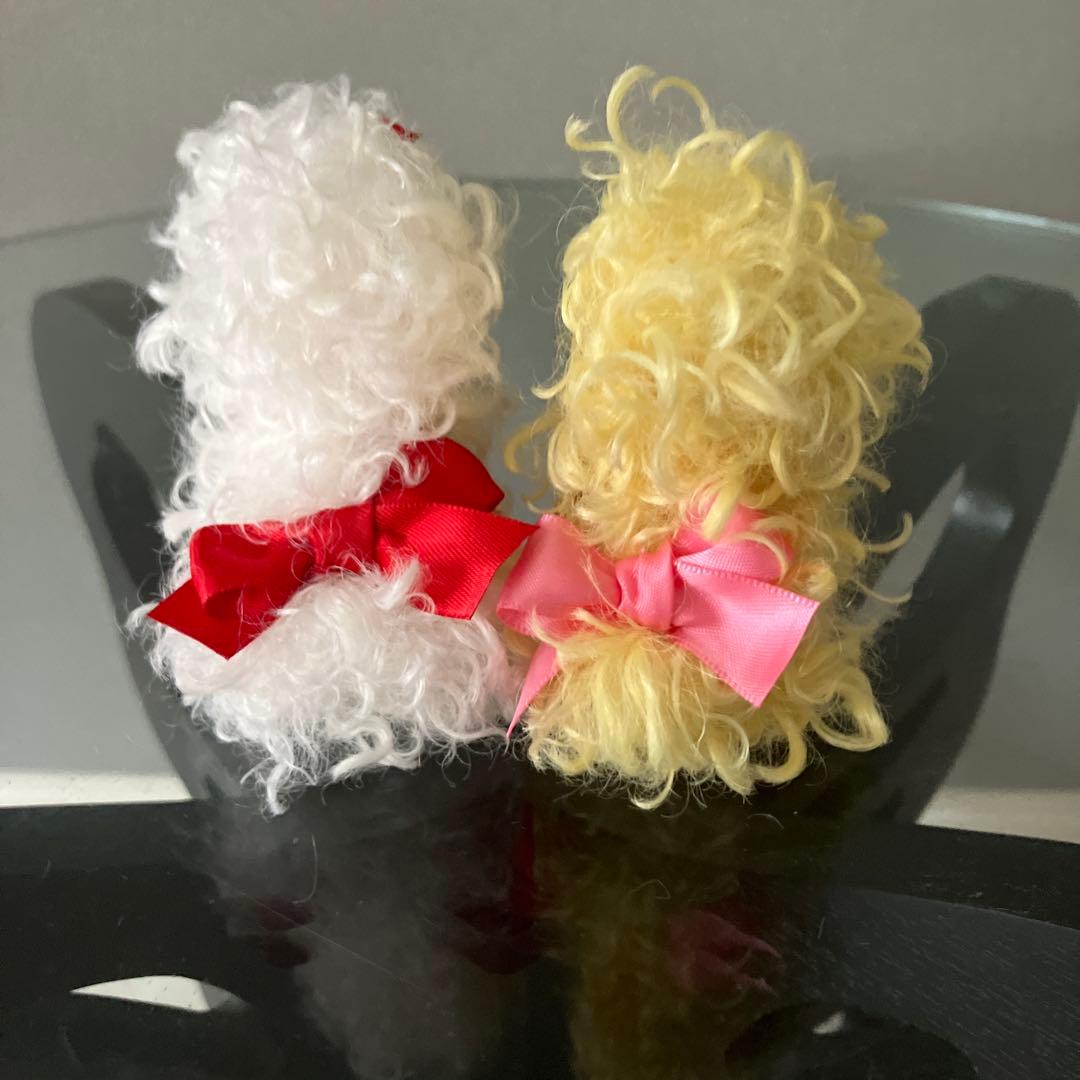 くり　くるくる犬　ぬいぐるみ　黄色