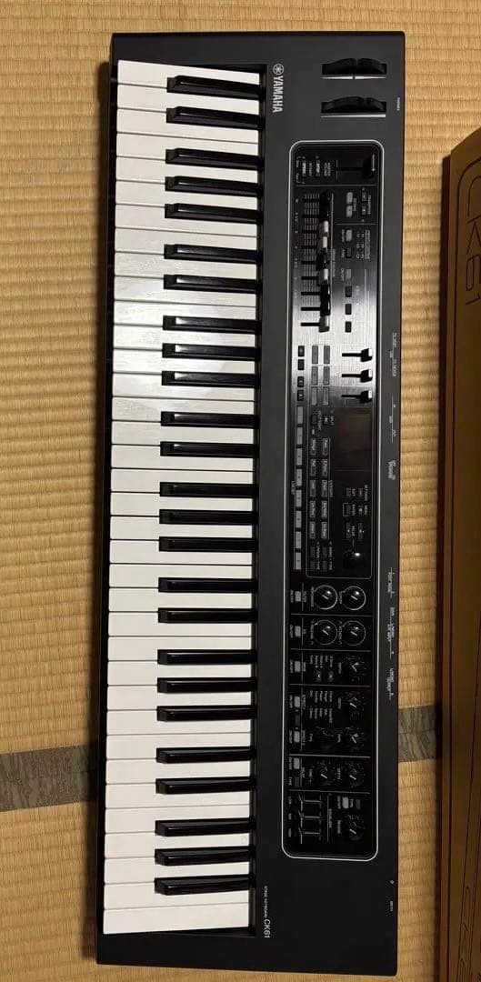 【美品】YAMAHA CK61 専用ケース付きと保証書付き　動作確認済