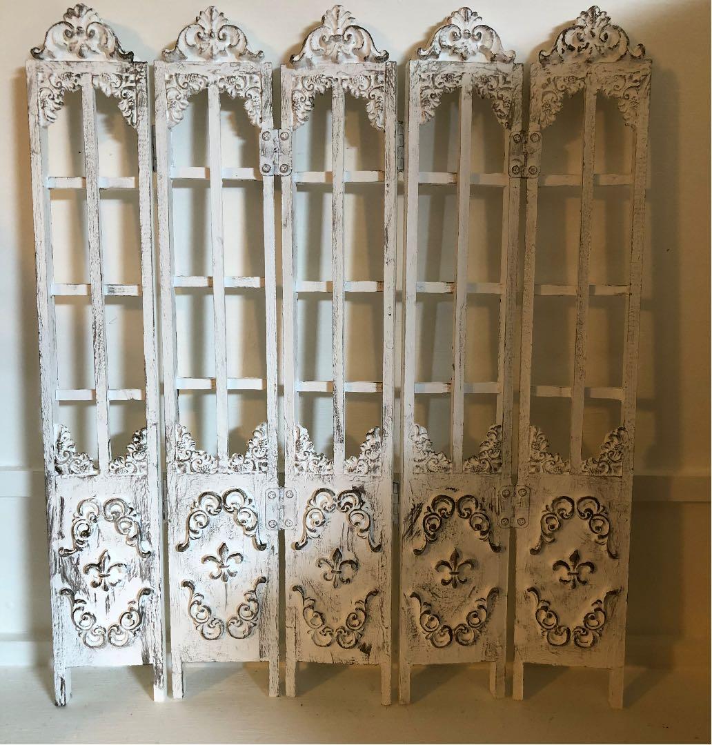 ruth様❤️専用　ブライス　アンティーク加工　リバーシブル５連パーテーション