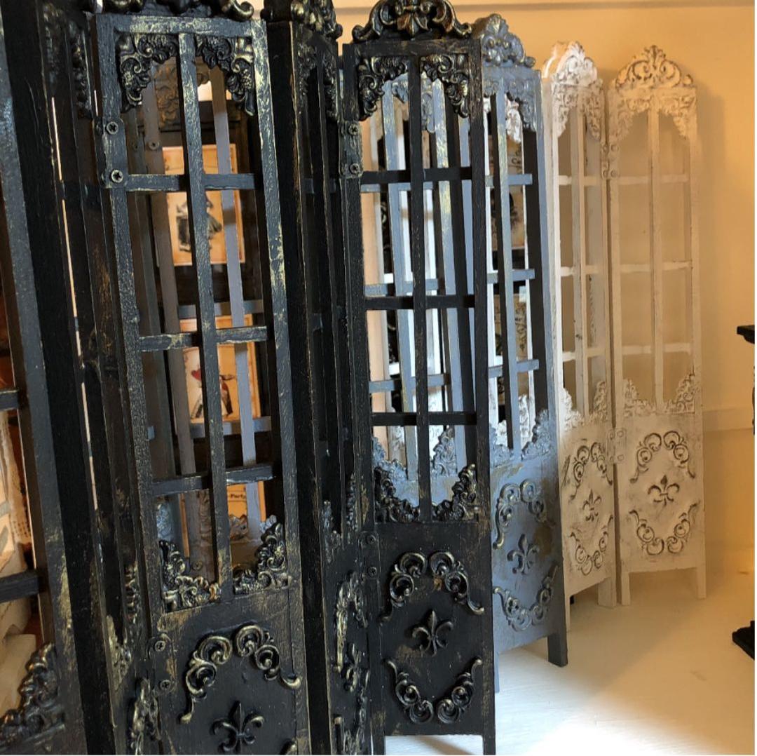 ruth様❤️専用　ブライス　アンティーク加工　リバーシブル５連パーテーション