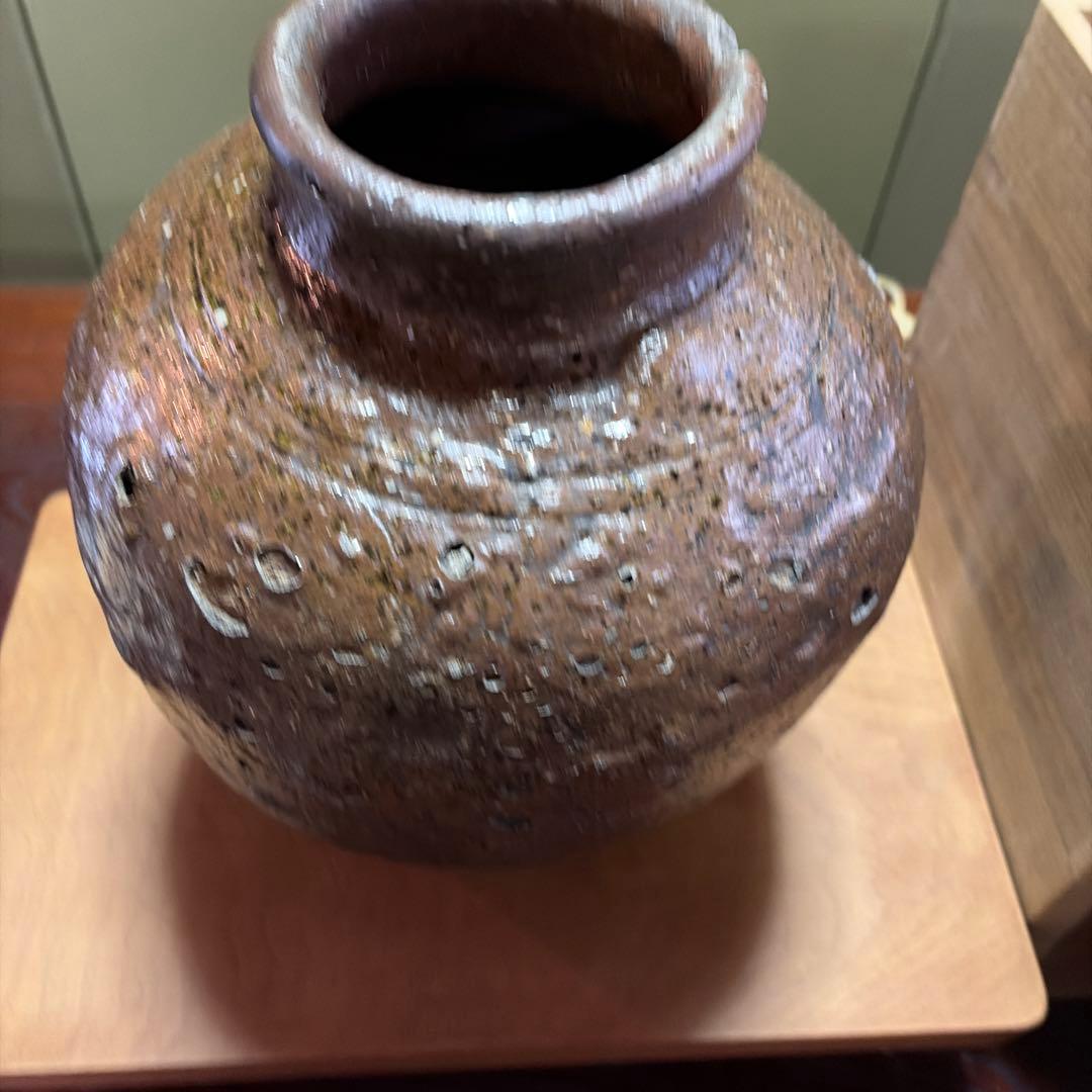 備前焼　壺　室町時代