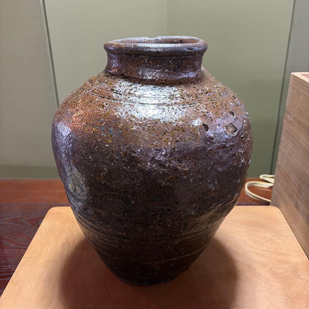 備前焼　壺　室町時代