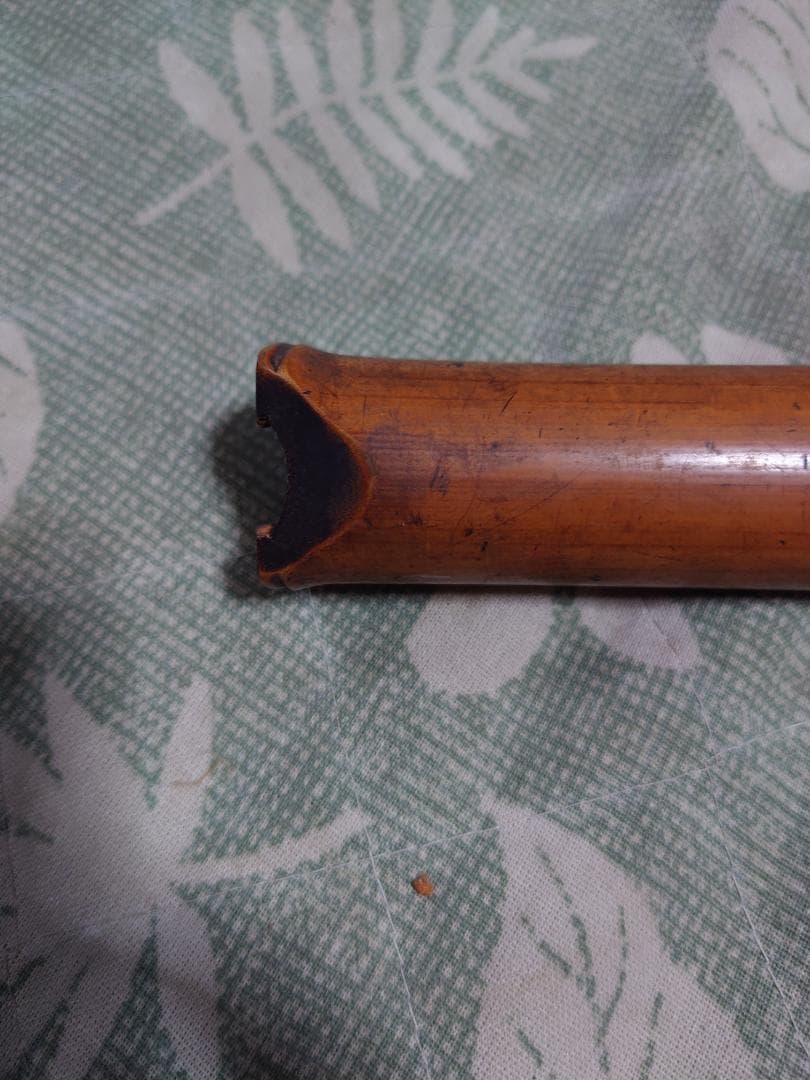古管尺八　在銘　ジャンク　黒沢琴古作？