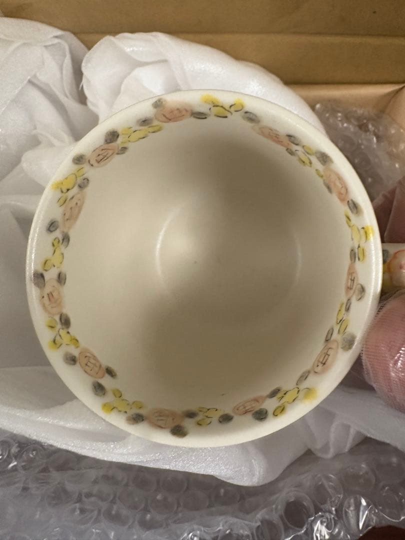 松浦ナオコ　ねことうさぎのマグカップ