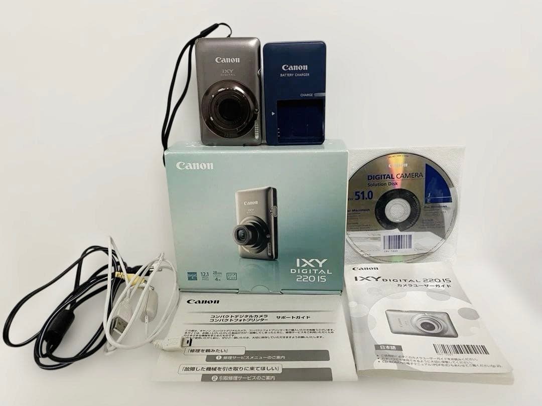 Canon IXY DIGITAL 220 IS コンパクトデジタルカメラ