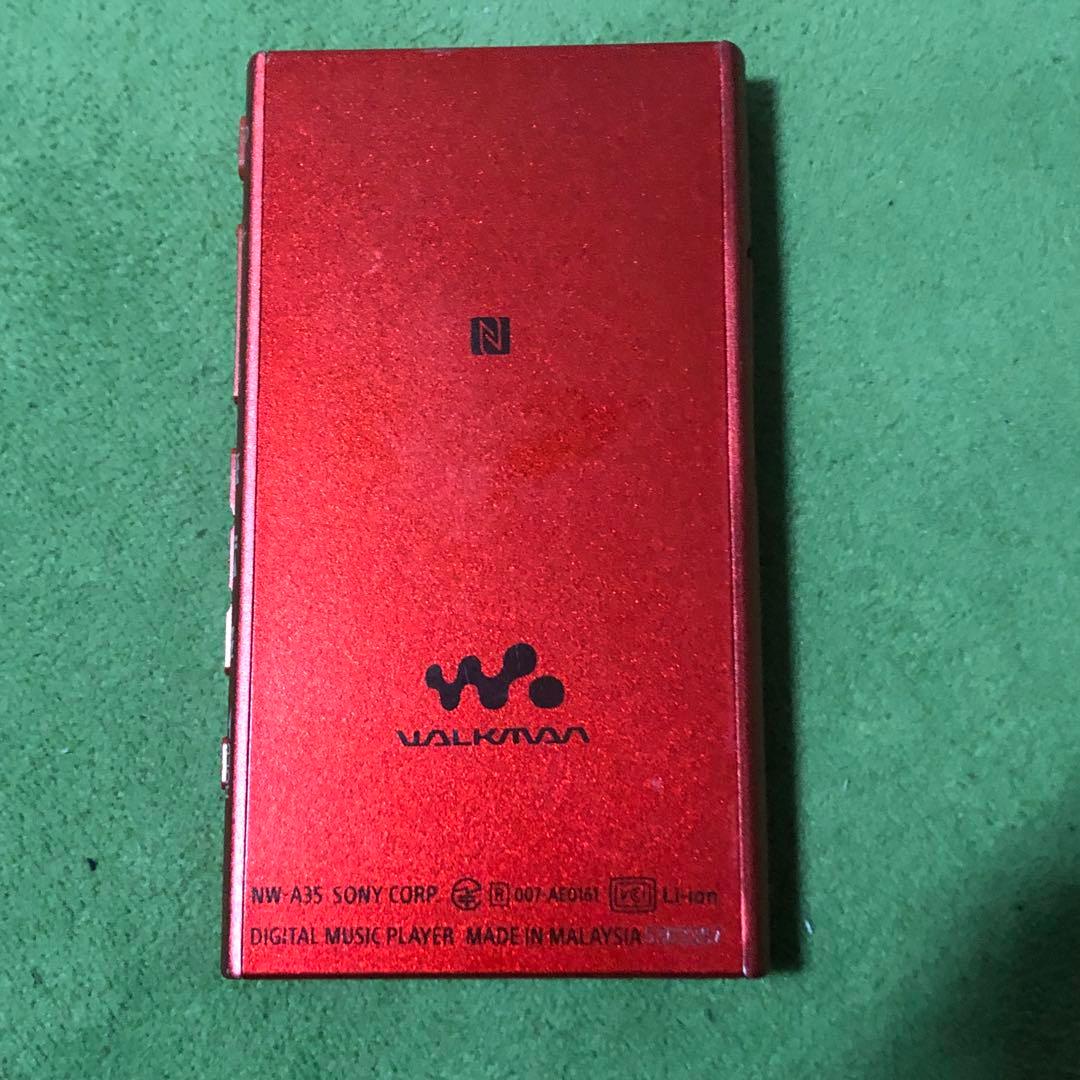 SONY ウォークマンNW-A35 レッド