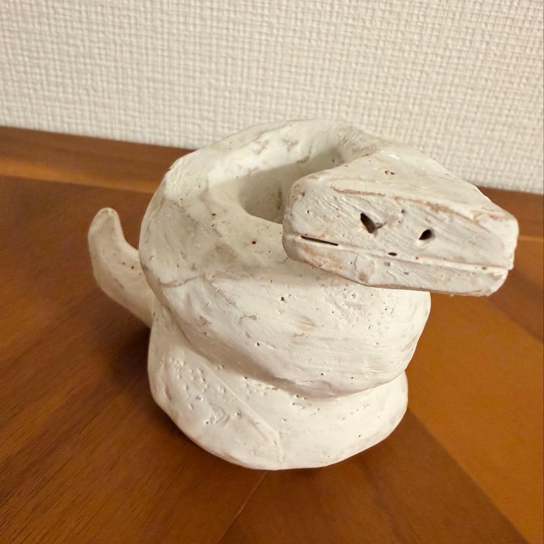 石原 稔久さん 干支 花はこぶ へび