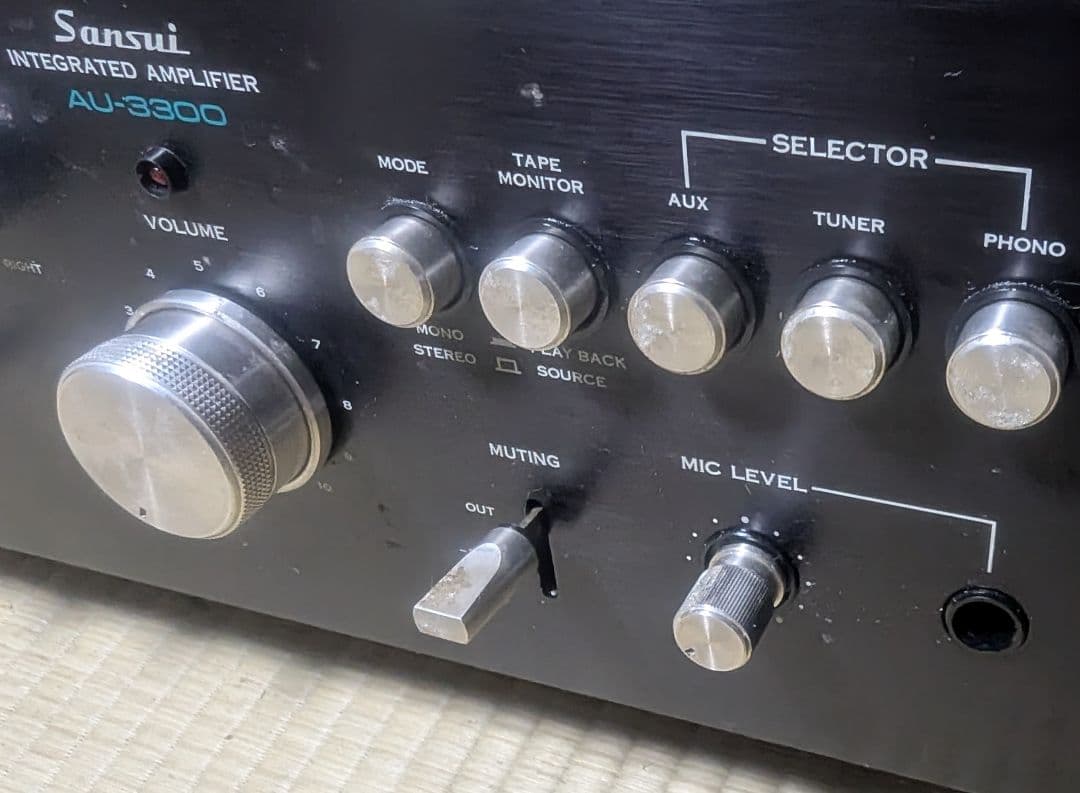 年末年始発送可　Sansui AU-3300 プリメインアンプ　山水電気株式会社