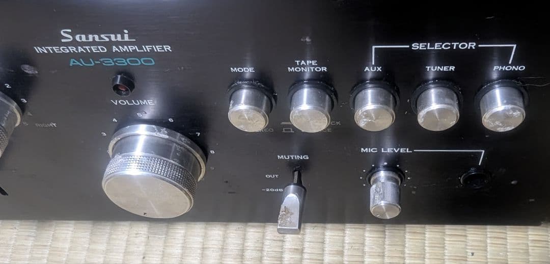 年末年始発送可　Sansui AU-3300 プリメインアンプ　山水電気株式会社