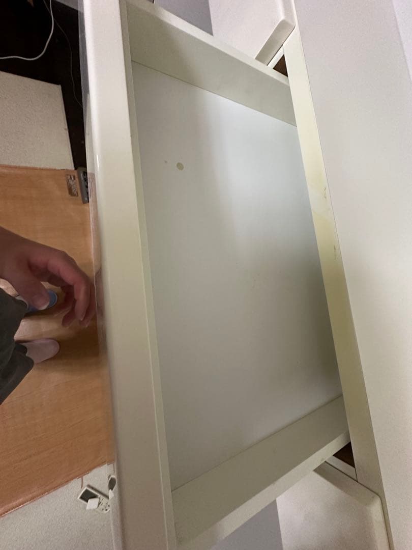 元値400000円　ホワイトテレビボード　収納付き