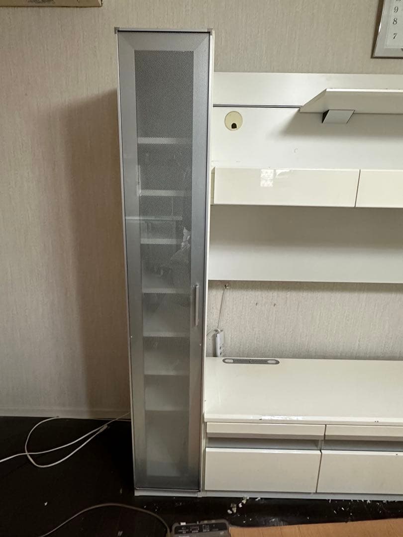 元値400000円　ホワイトテレビボード　収納付き