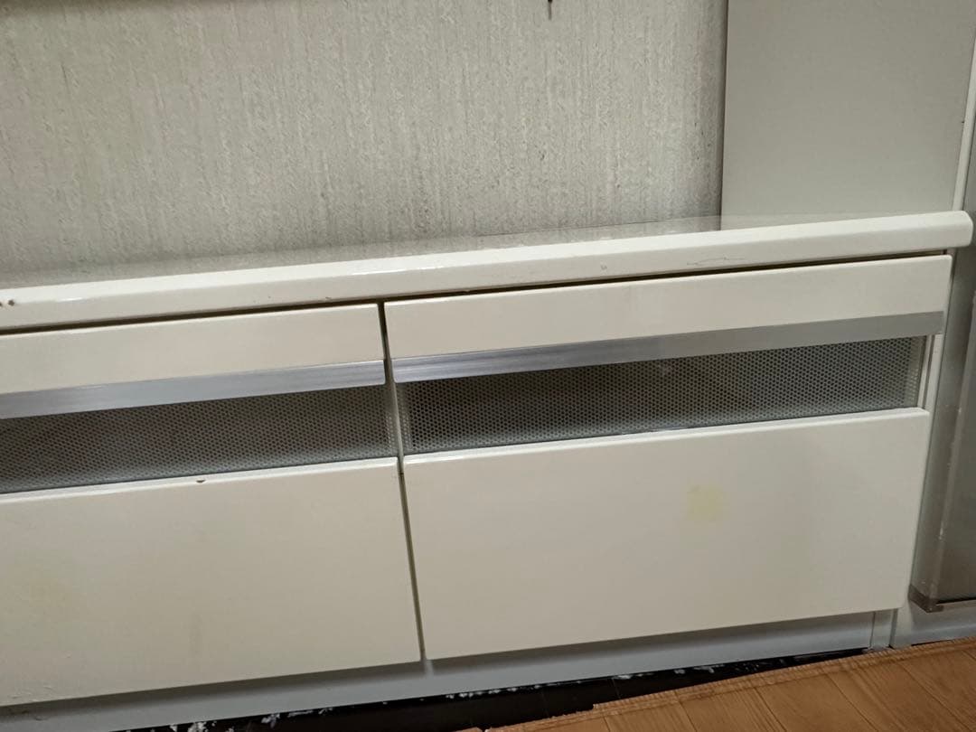 元値400000円　ホワイトテレビボード　収納付き